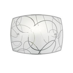 Sienas lampa spirelli e27 balta