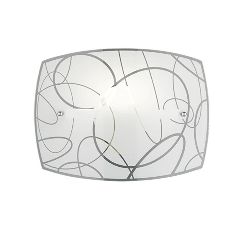 Sienas lampa spirelli e27 balta