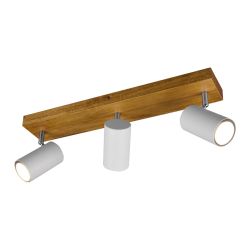 Spotlampa marley 3xgu10 koka-balta