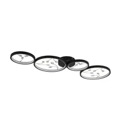 Griestu lampa groovy 4 642110432 m-zelta