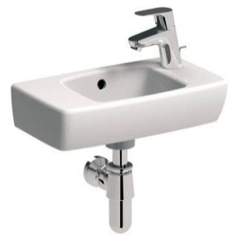 Izlietne GEBERIT SELNOVA Square 45X25cm labā