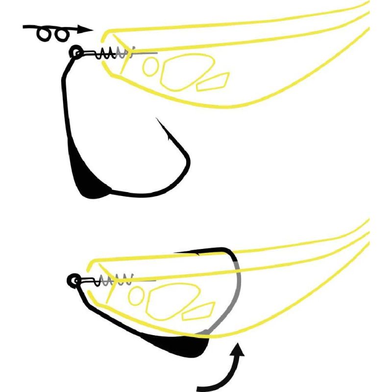 Āķis Black Cat Mega Offset Nr. 12-0 15