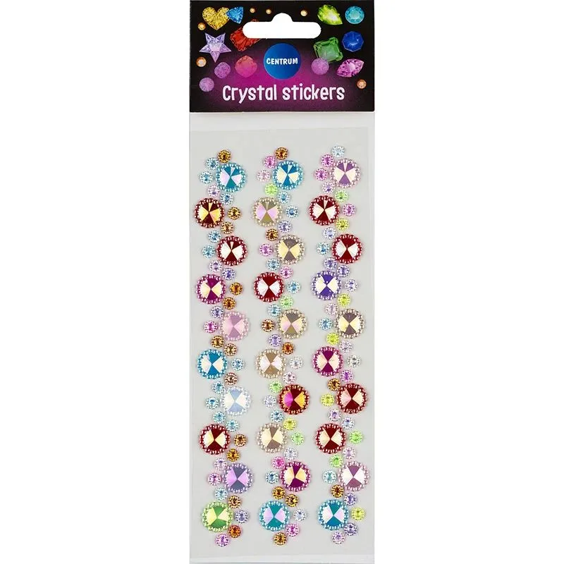 Kleebis Centrum Cristal 80959, mitmevärviline