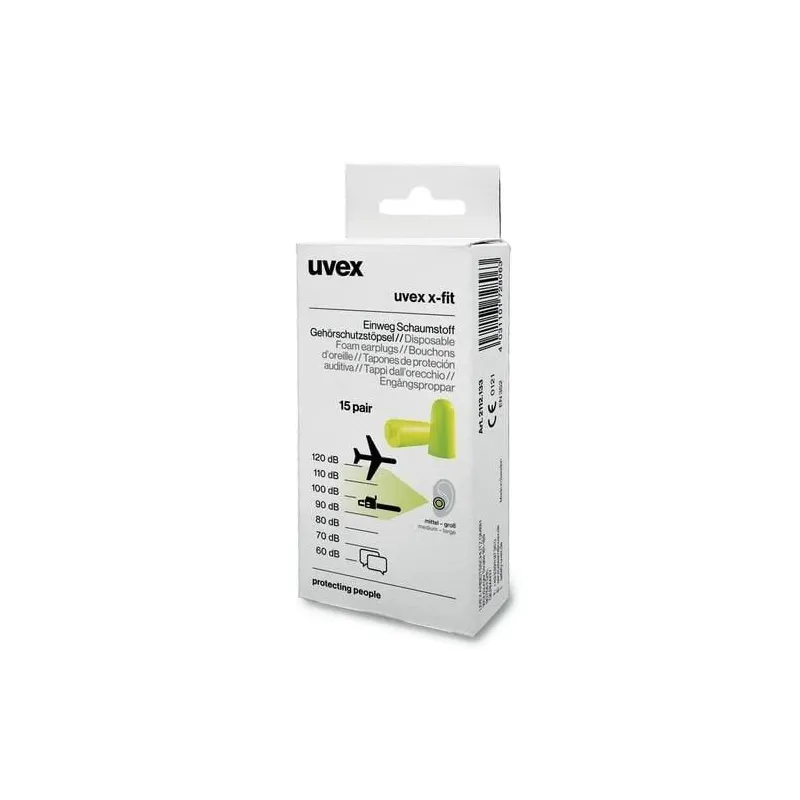 Ausu aizbāžņi Uvex X-Fit SNR 37 UV2112133, 30 gab.