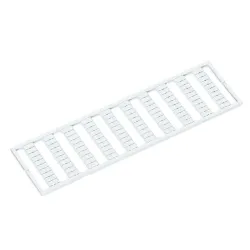 Savienojums Wago WMB Marking For Terminal Block 5mm, balta krās.