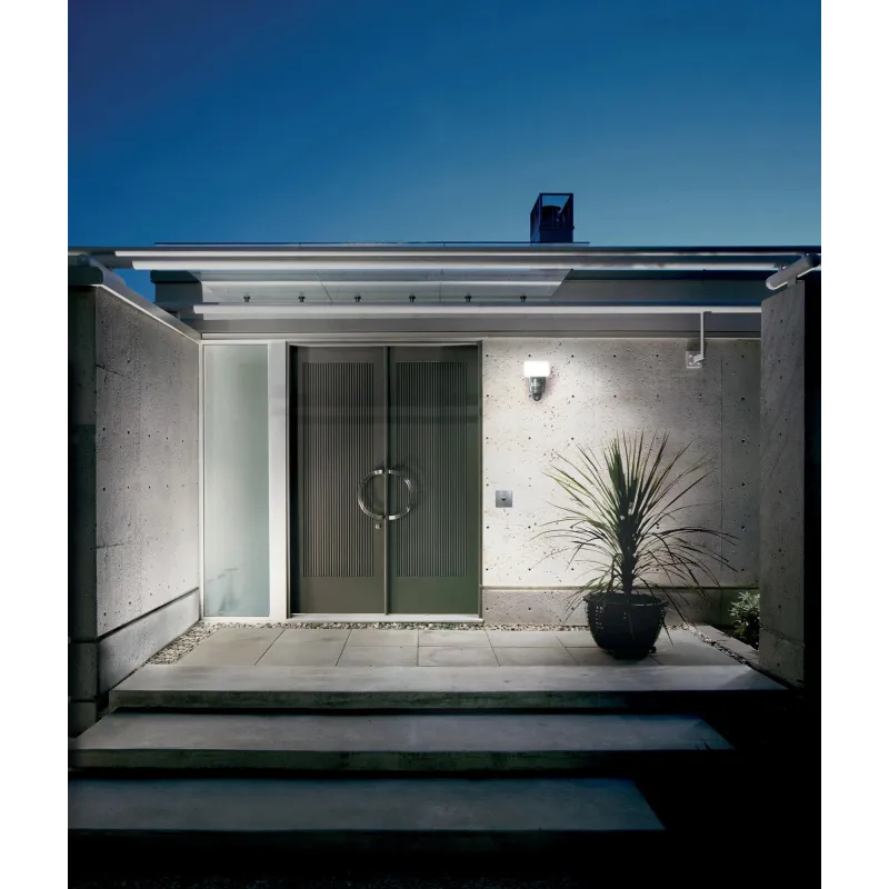 Āra sienas lampa Ledvance, 24W, LED, IP44, pelēka krās., 16.3 cm x 25 cm