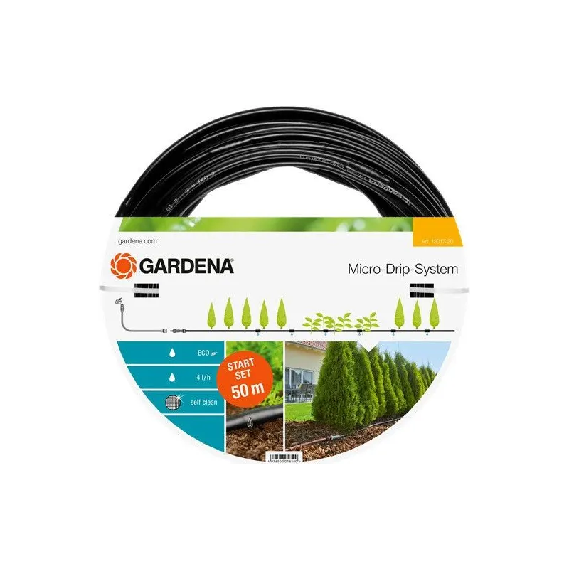 Laistīšanas komplekts Gardena 13013-20, 5000 cm, DIA 1.3 cm