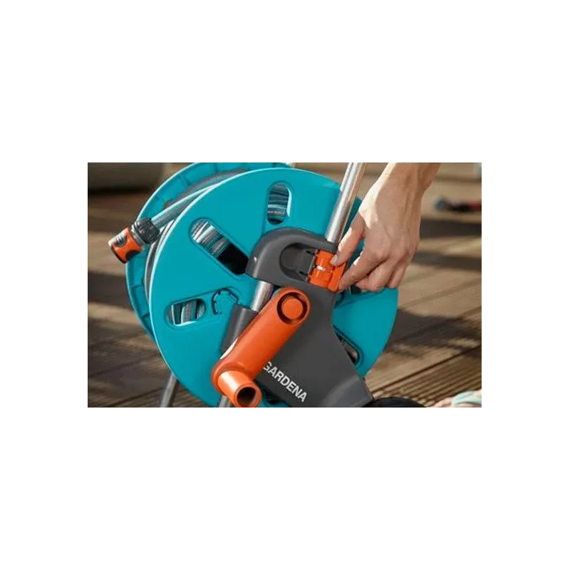 Laistīšanas ratiņi ar šļūteni Gardena 18502-20