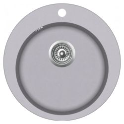 Granīta izlietne 505x505 ALUM. METALLIC