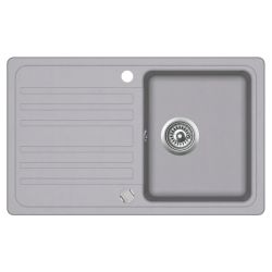 Granīta izlietne 460X765 ALUM. METALLIC AUT.