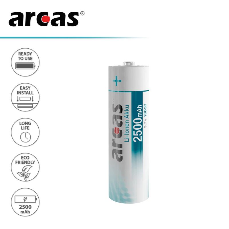 Baterija uzlād.arcas li-lon 2500mah 3.7v