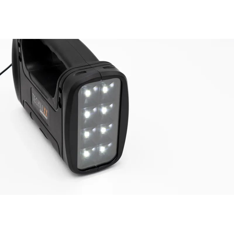 Pārnēsājams saules panelis ar laternu un LED gaismām Technaxx TX-199, 17.2 cm