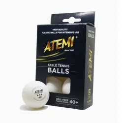Galda tenisa bumbiņas ATEMI 40+ 3 6 gab