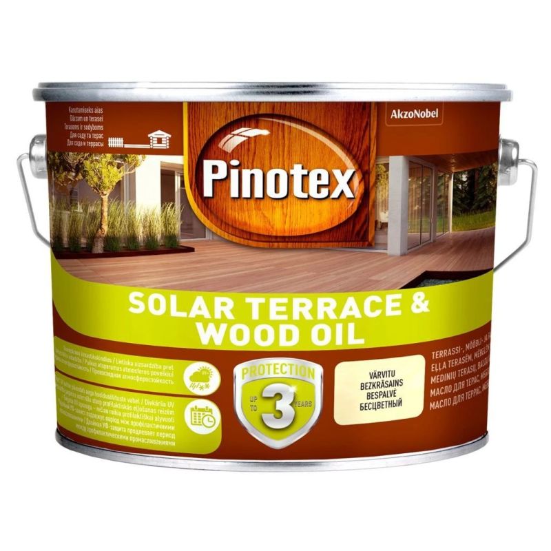 Eļļa terasēm solar terrace&wood 9.3l