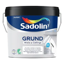 Grunts Sadolin Grund, balta krās., 4.5 l