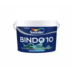 Краска Sadolin Bindo 10, эмульсионная, фактура: матовая, 2.33 l