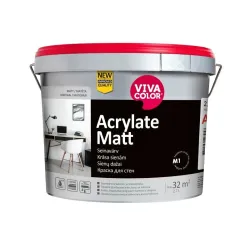 Краска для стен Vivacolor Acrylate Matt, acrylate matt, 2.7 л