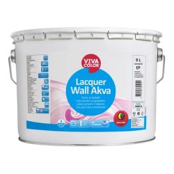 Laka iekšdarbiem p-mat.wall akva ep 9l