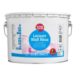 Laka iekšdarbiem p-mat.wall akva ep 9l