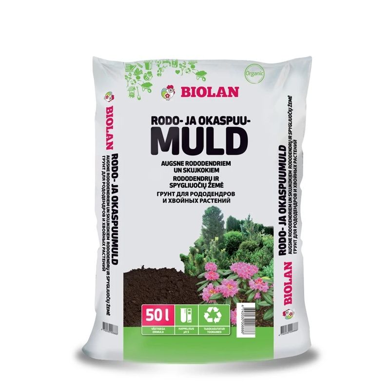 Augsne rododendriem 50 l