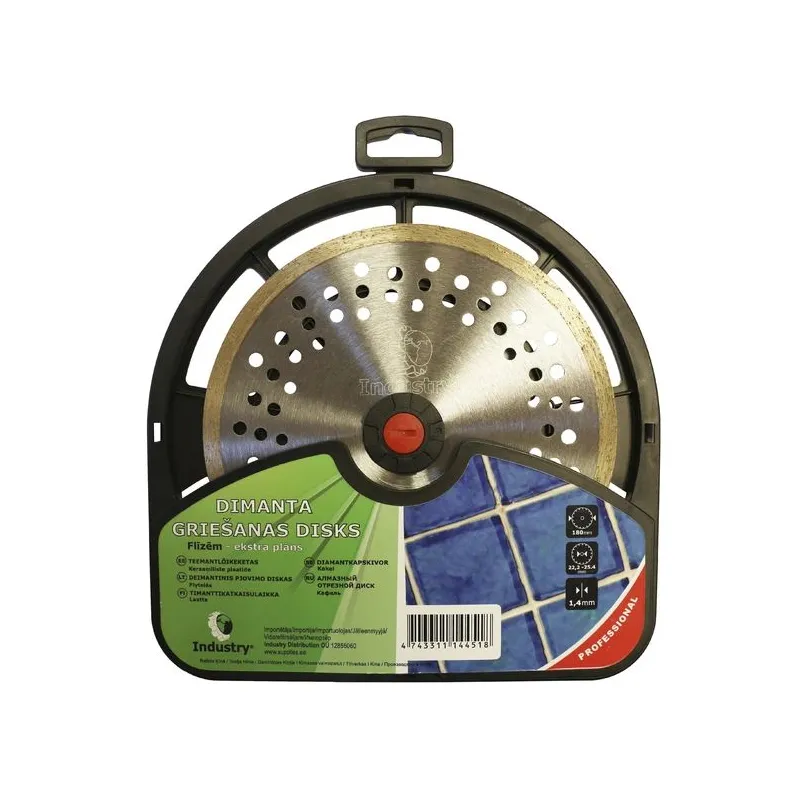 Dimanta disks Industry, 1.4 mm x 180 mm x 22 mm