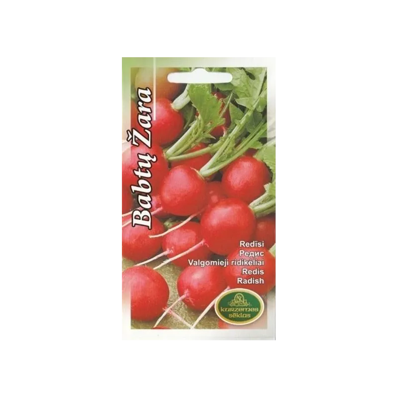 Sēklas, redīsi Babty Žara, 5 g