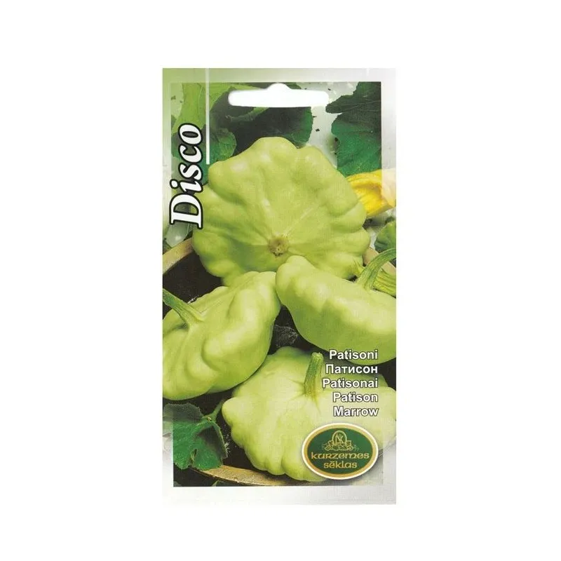 Sēklas Kurzemes sēklas, patisoni Dsco, 2 g