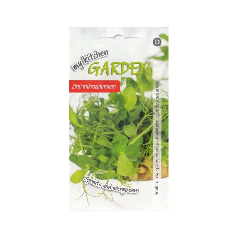 Sēklas zirņi dīgstiem