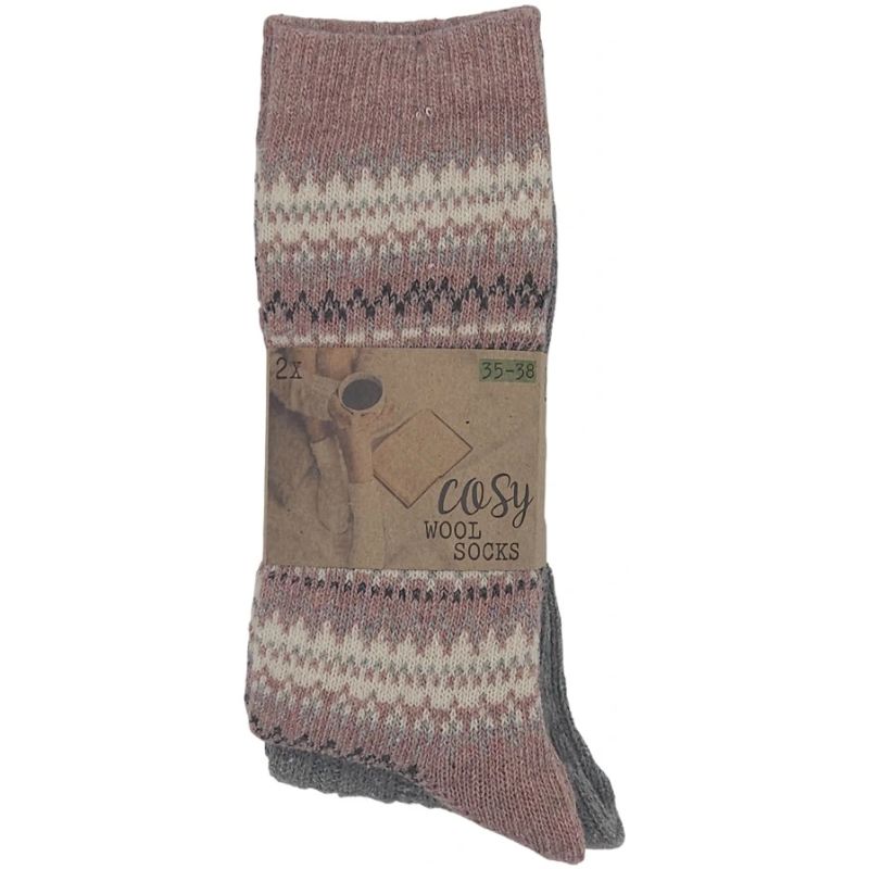 Zeķes sieviešu vilnas 35-38 izm.2 pāri