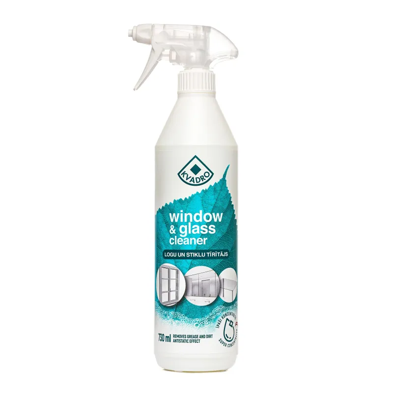 Stiklu tīrīšanas līdzeklis Kvadro, 0.73 l
