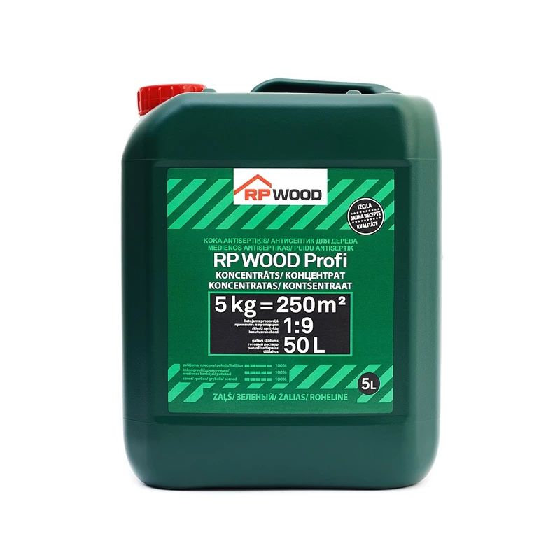 Antisept. konc profi rp wood zaļš 5kg