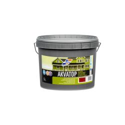 Краски для деревянных фасадов Rilak Akvatop, коричневый орех, 9 л