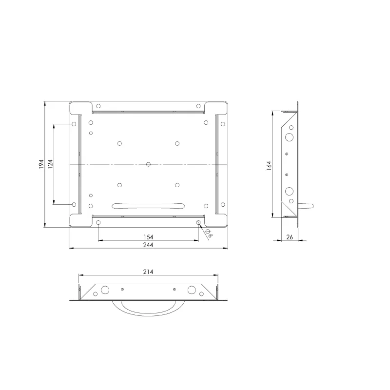 Revīzijas lūka Europlast MDU2025, 164 mm x 214 mm