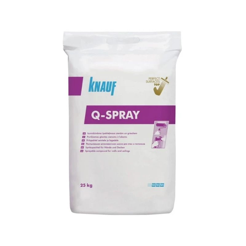 Špakteļmasa q-spray maiss 25kg