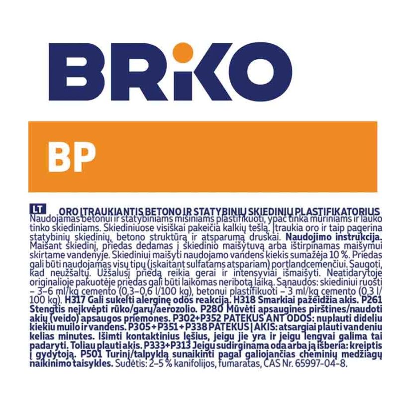 Plastifikators betonam briko 16 g