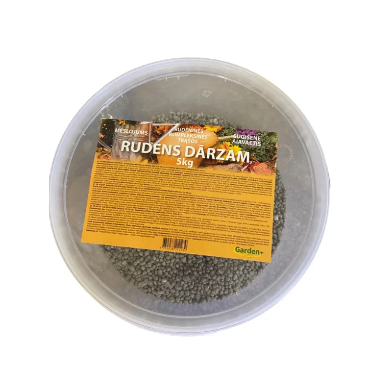 Mēslojums lauka augiem augu vielmaiņas uzlabošanai Garden+, granulēts, 5 kg