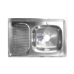 Iegriežama nerūsējoša izlietne 800x5000 labā