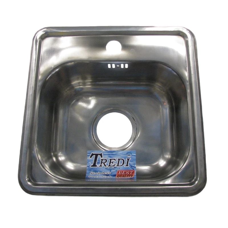 Iegriežama nerūsējoša izlietne 380x380