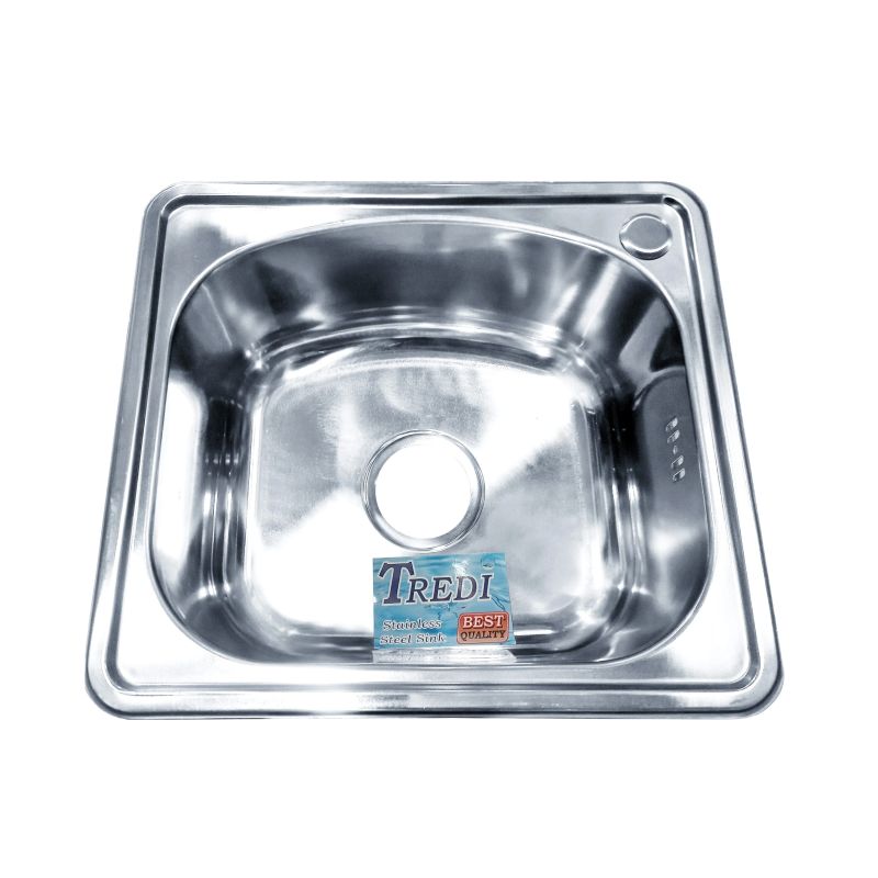 Iegriežama nerūsējoša izlietne 430x380