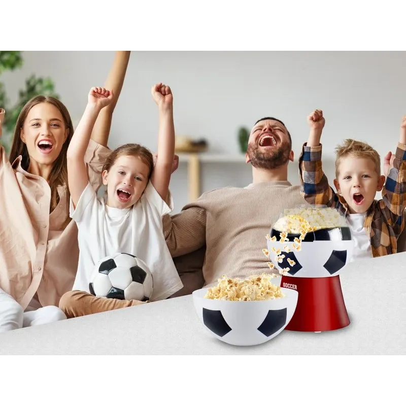 Popkorna aparāts Beper P101CUD051, 1200 W, balta krās.-sarkana krās.