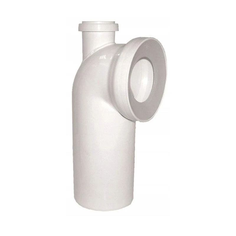 WC līkums 90 gr ar atzaru DN50