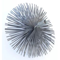 Plākšņveida dzelzs birste D200 mm