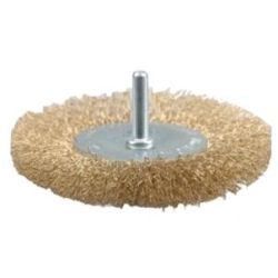 Diskveida birste D-50mm, misiņa, ar turētāju