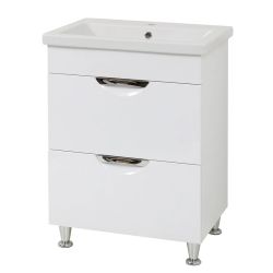 Vannas skapis Laura 50-2 ar izlietni Como 50