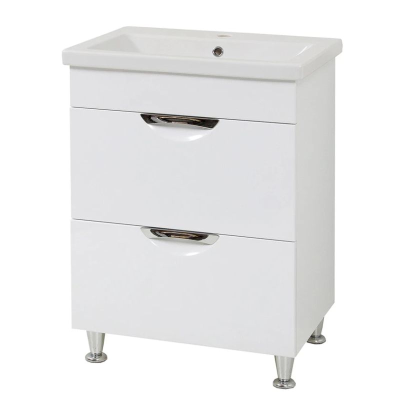 Vannas skapis Laura 50-2 ar izlietni Como 50