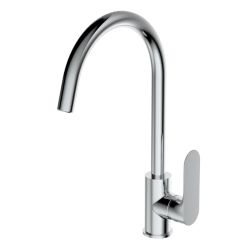 Ūdens maisītājs virtuves izlietnei Vento Napoli, hroms