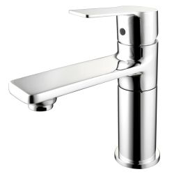 Keramiskās izlietnes ūdens maisītājs ar grozāmo izteku Modena, hroms