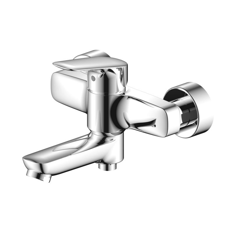 Ūdens maisītājs vannai un dušai Vento Prato bez aksesuāriem ar grozāmo snīpi