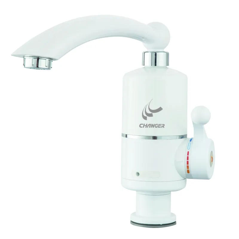 Izlietņu jaucējkrāns Changer Faucer, balta krās.