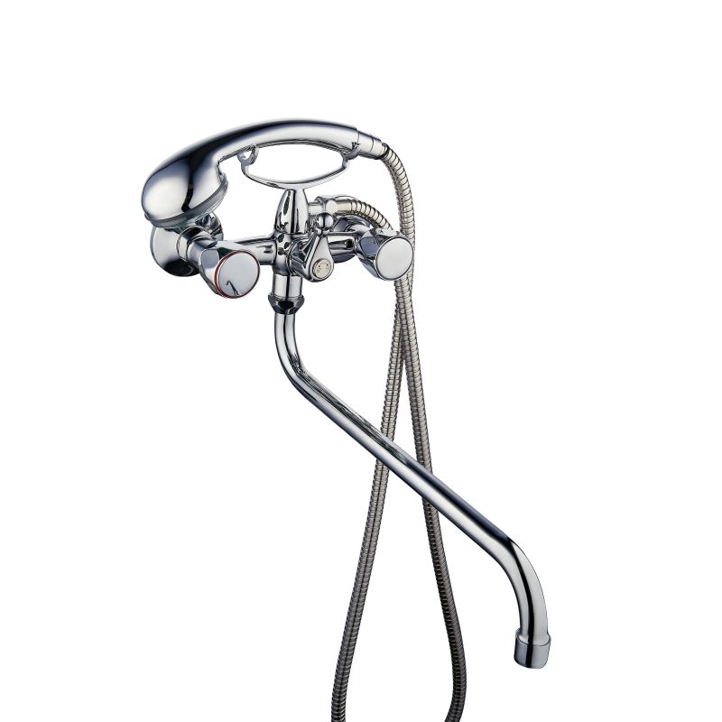 Ūdens maisītājs vannai Bora Round ar aksesuāriem